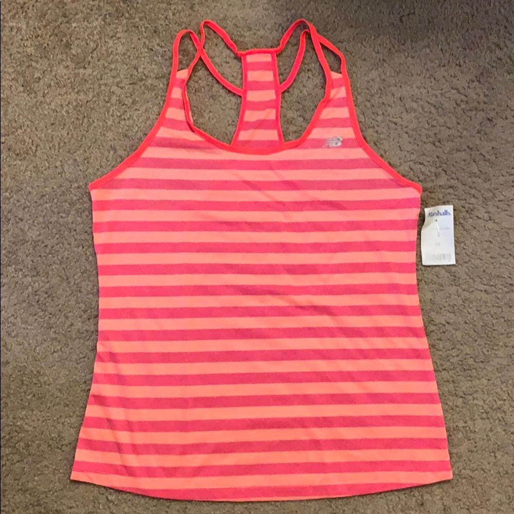 NWT Women’s New Balance Striped Tank Top | Size L